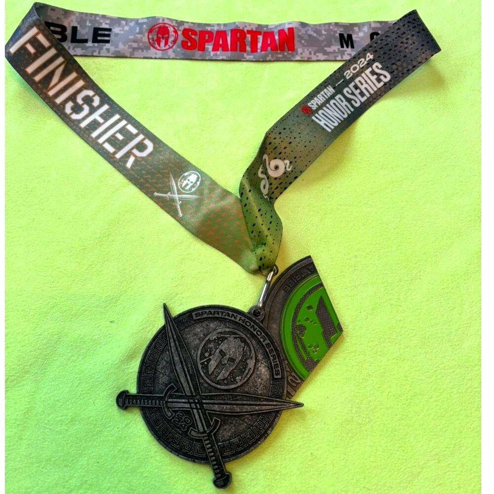 2024 Spartan Honor Series Beast Finisher Medal